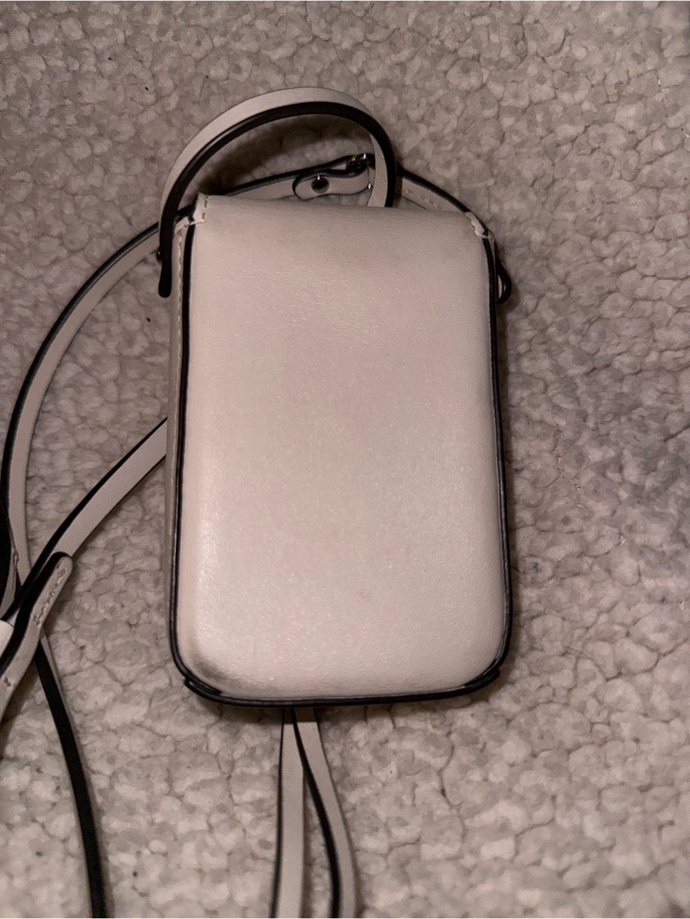 Tory Burch Miller Nano leather crossbody bag in a light beige *rare* - Picture 2 of 3